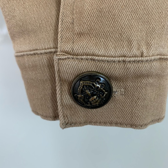 Sugar Lips Camel Button Jacket - Picture 5 of 5